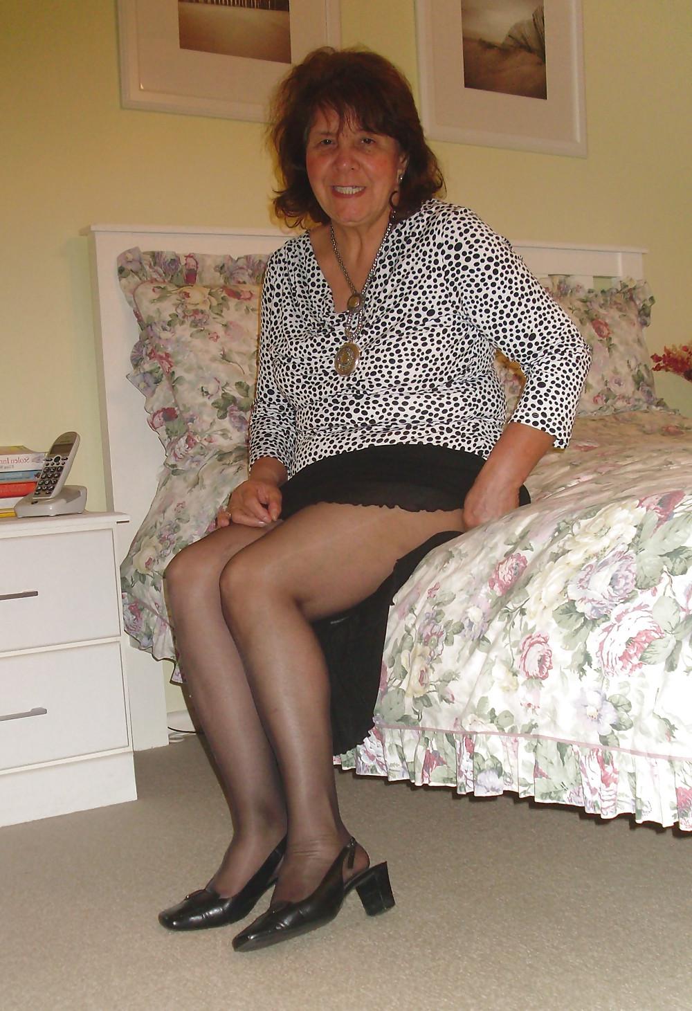 25P Rosemary sexy legs and upskirt 12