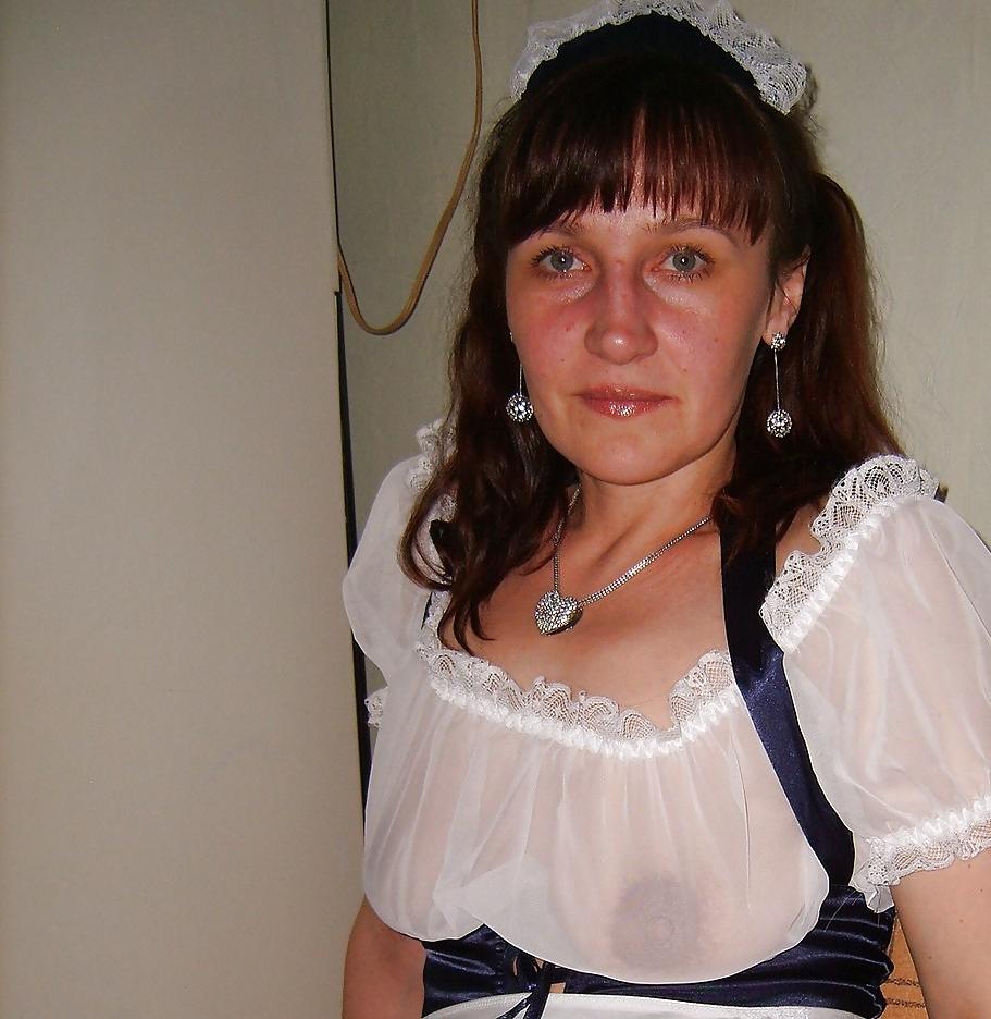 19P Transparent blouse and Wet