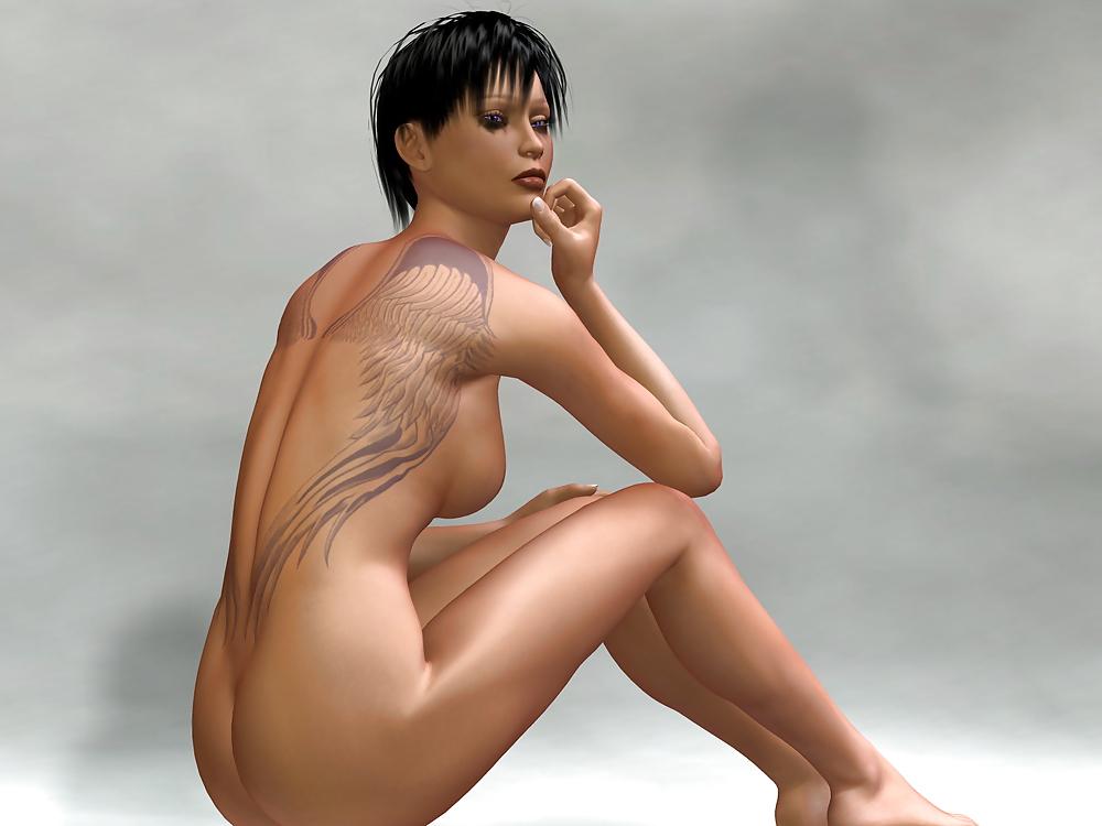 23P Beautiful 3D Babes By TROC