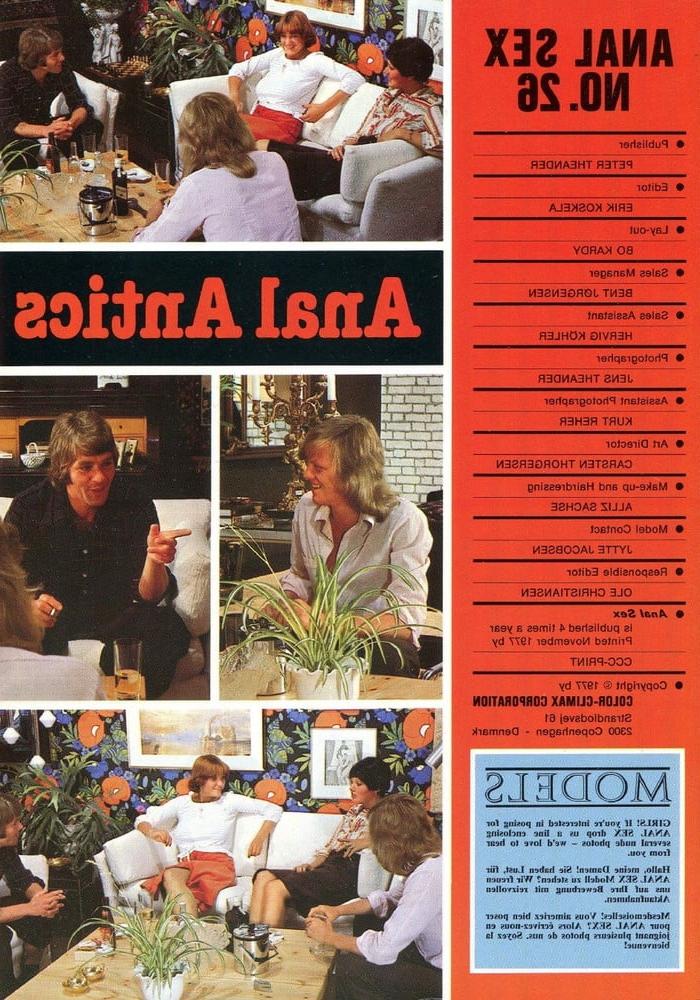 25P Anal Sex #26 Vintage Magazine
