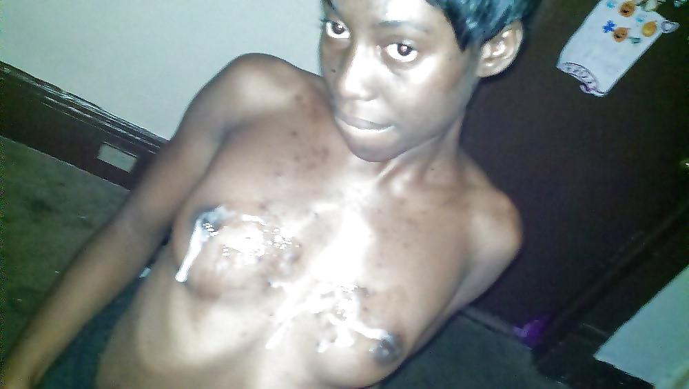 24P Ebony Cum Faces