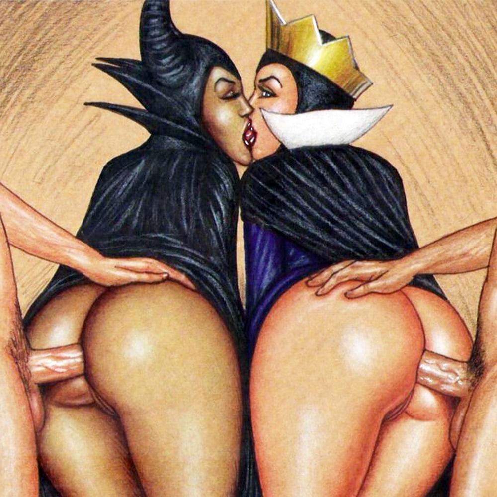 25P Butt Fucked &amp; DP'd Toons 1