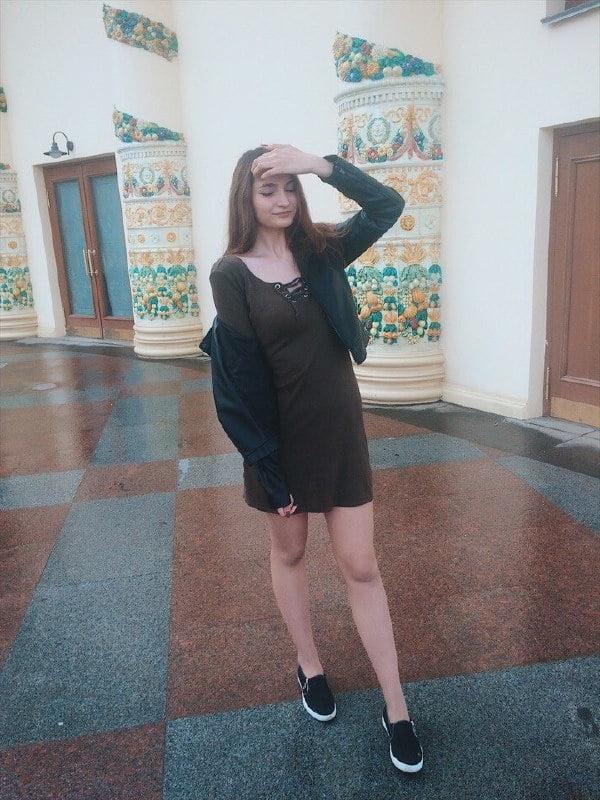 15P young russian secretary Oksana 18 y o