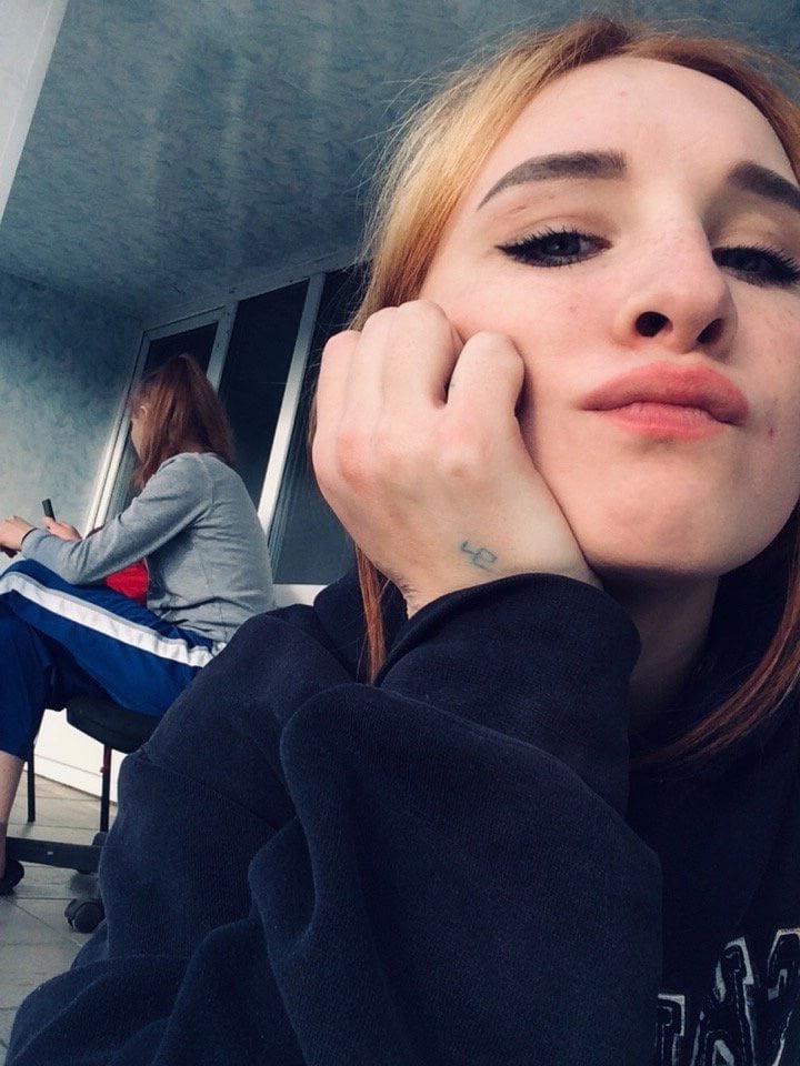 24P young russian secretary Olga 18 y o