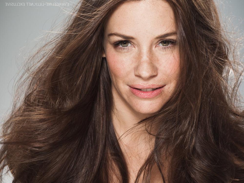 25P Evangeline Lilly Close up L'Oreal outtakes 5