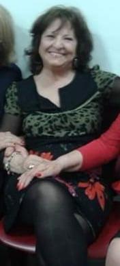 15P Mature and granny in black stockings 2