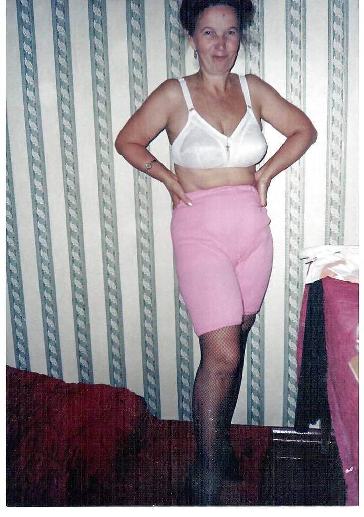 8P Granny in panties