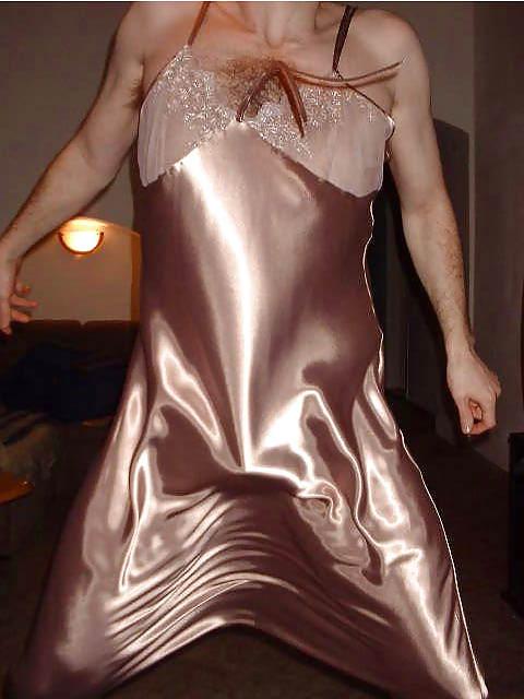 15P Bronce Satin Nightie