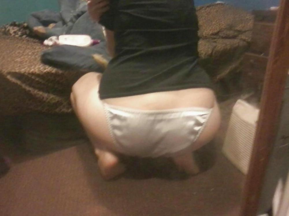 25P My satin panties