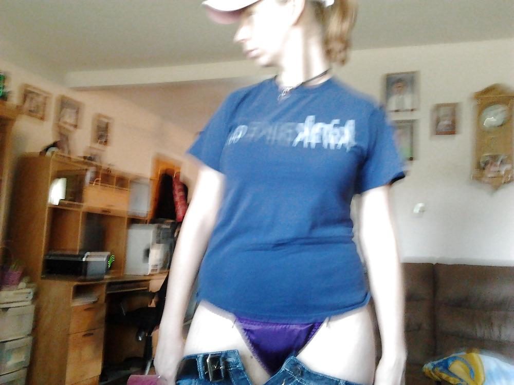 25P My satin panties