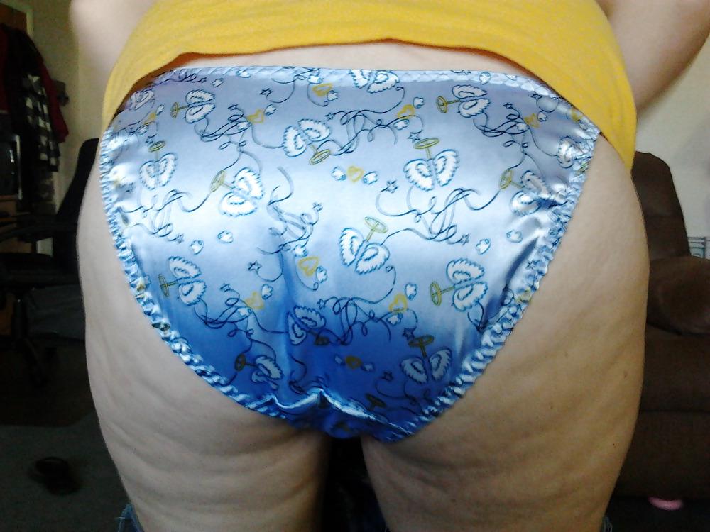 25P My satin panties
