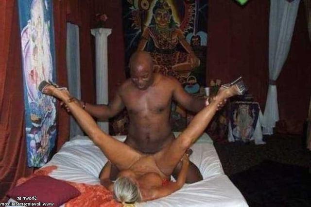 25P White Wives spread open for #bbc