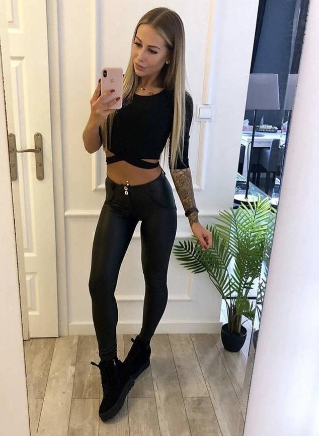 25P Party leather latex outfits 3