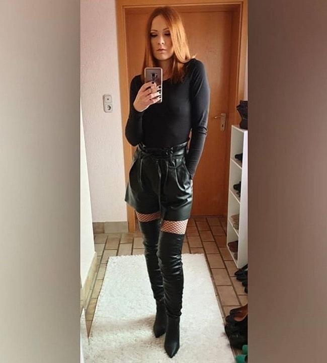 25P Party leather latex outfits 3