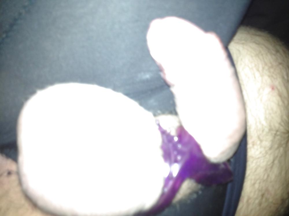 19P Wanking in pantyhose