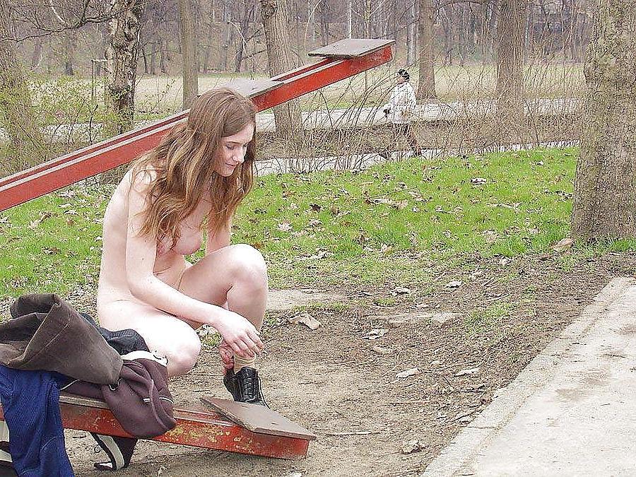 25P Public - Hairy Slut Wife