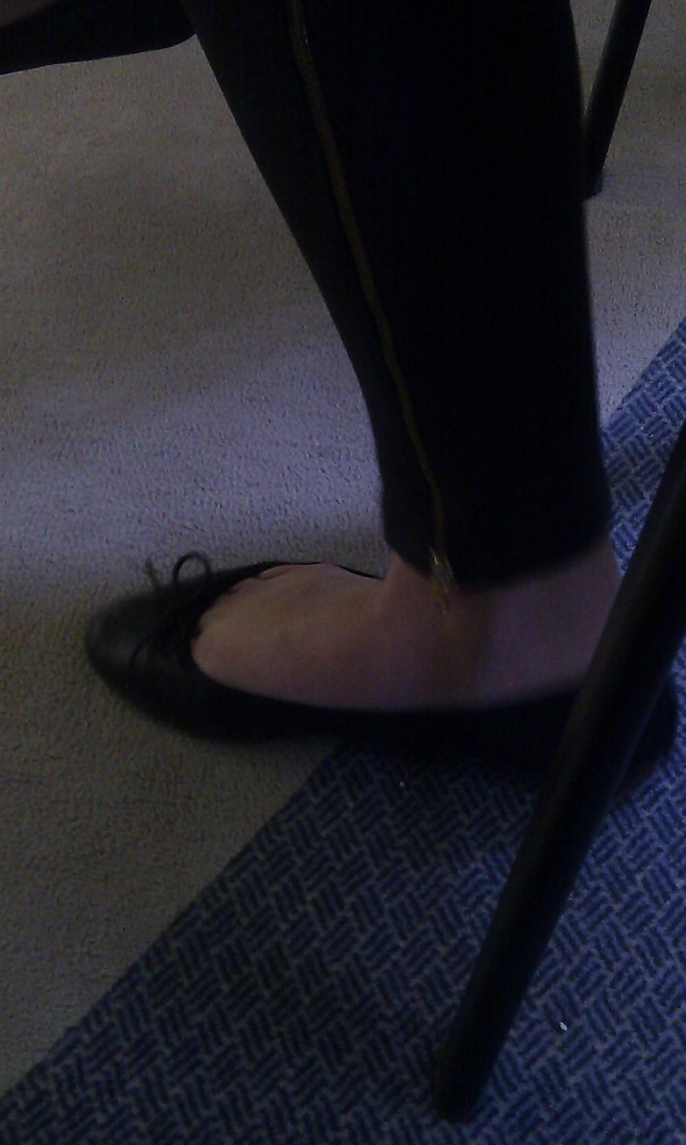 8P Sexy feet&ballerinas in school