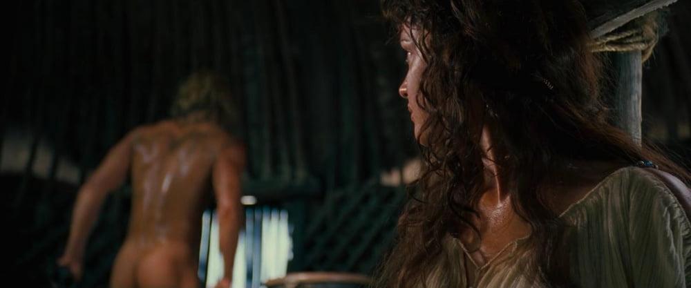 25P Male celeb Brad Pitt nude in Troy (2004)