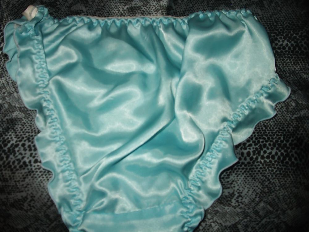 25P A selection of my wife's silky satin panties