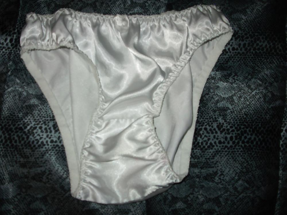 25P A selection of my wife's silky satin panties