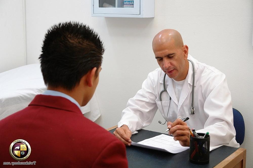14P Smooth Latino boy Angelo has his physical exam