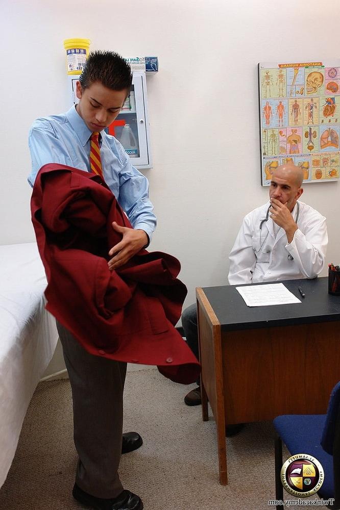 14P Smooth Latino boy Angelo has his physical exam