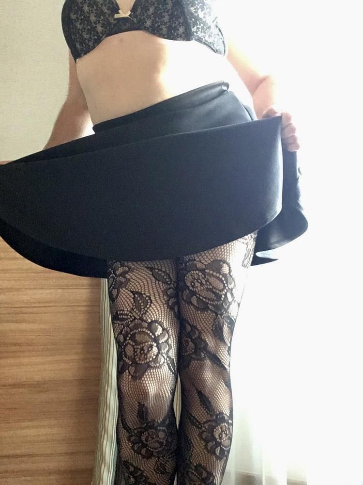 25P Black Fishnet Tights