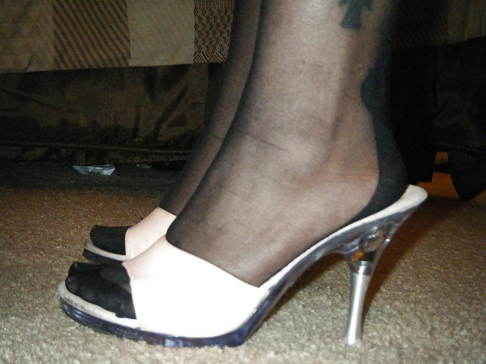 21P Wife in heels and shoes