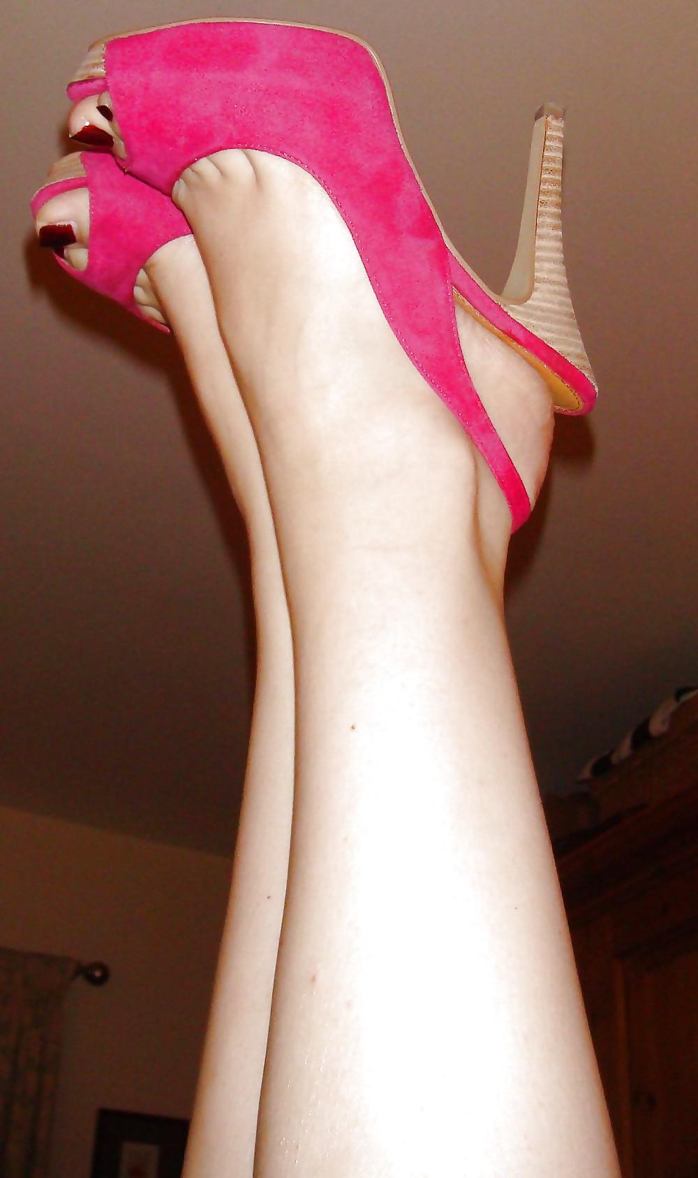 21P Wife in heels and shoes