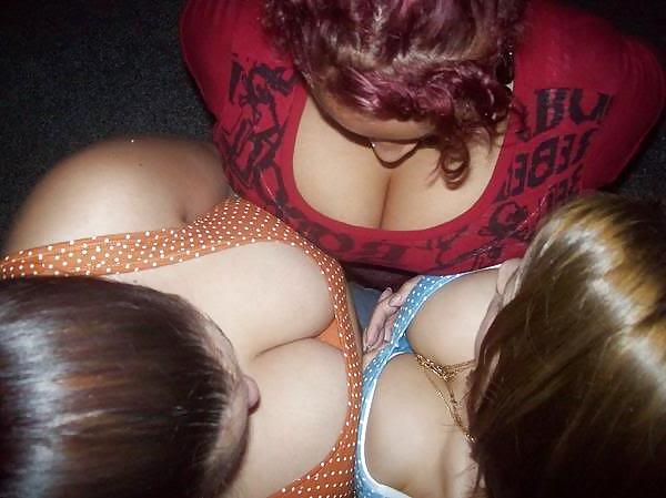 7P Big breast friends from club