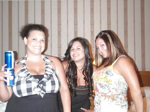 7P Big breast friends from club