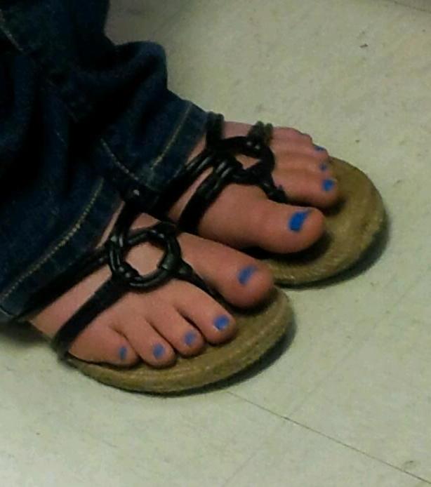 15P Candid High School Feet 3