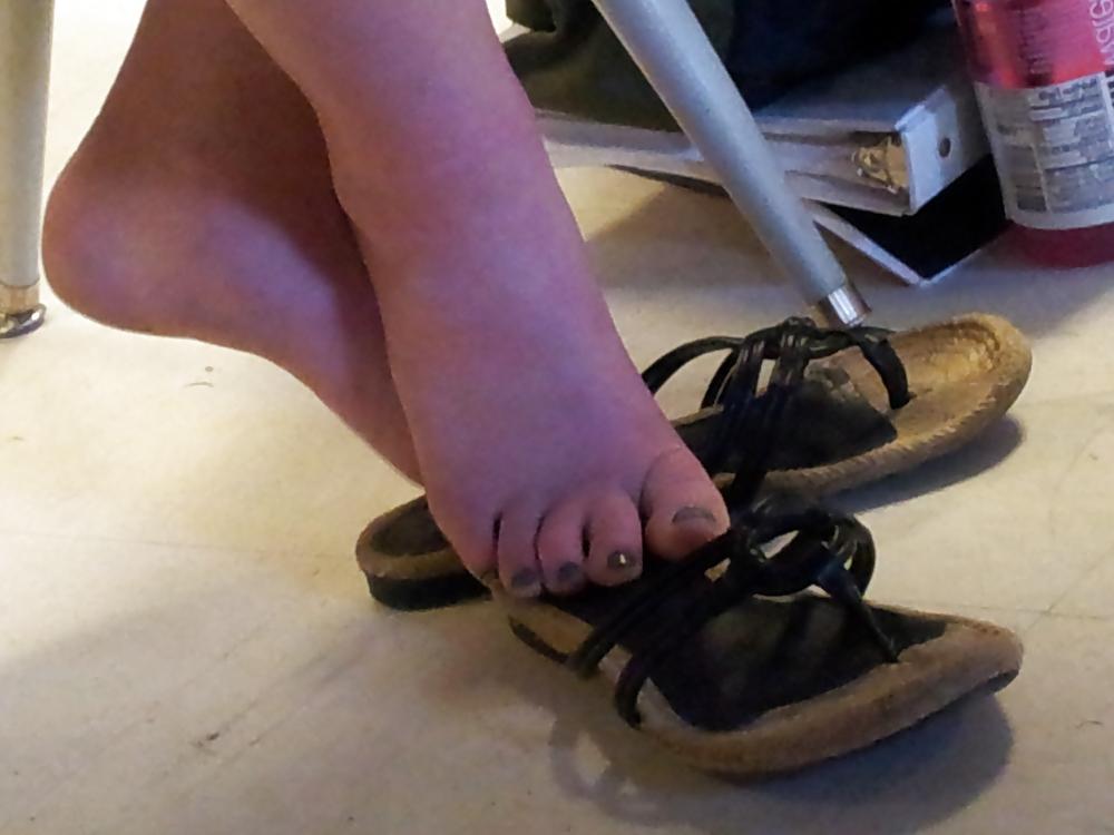 15P Candid High School Feet 3