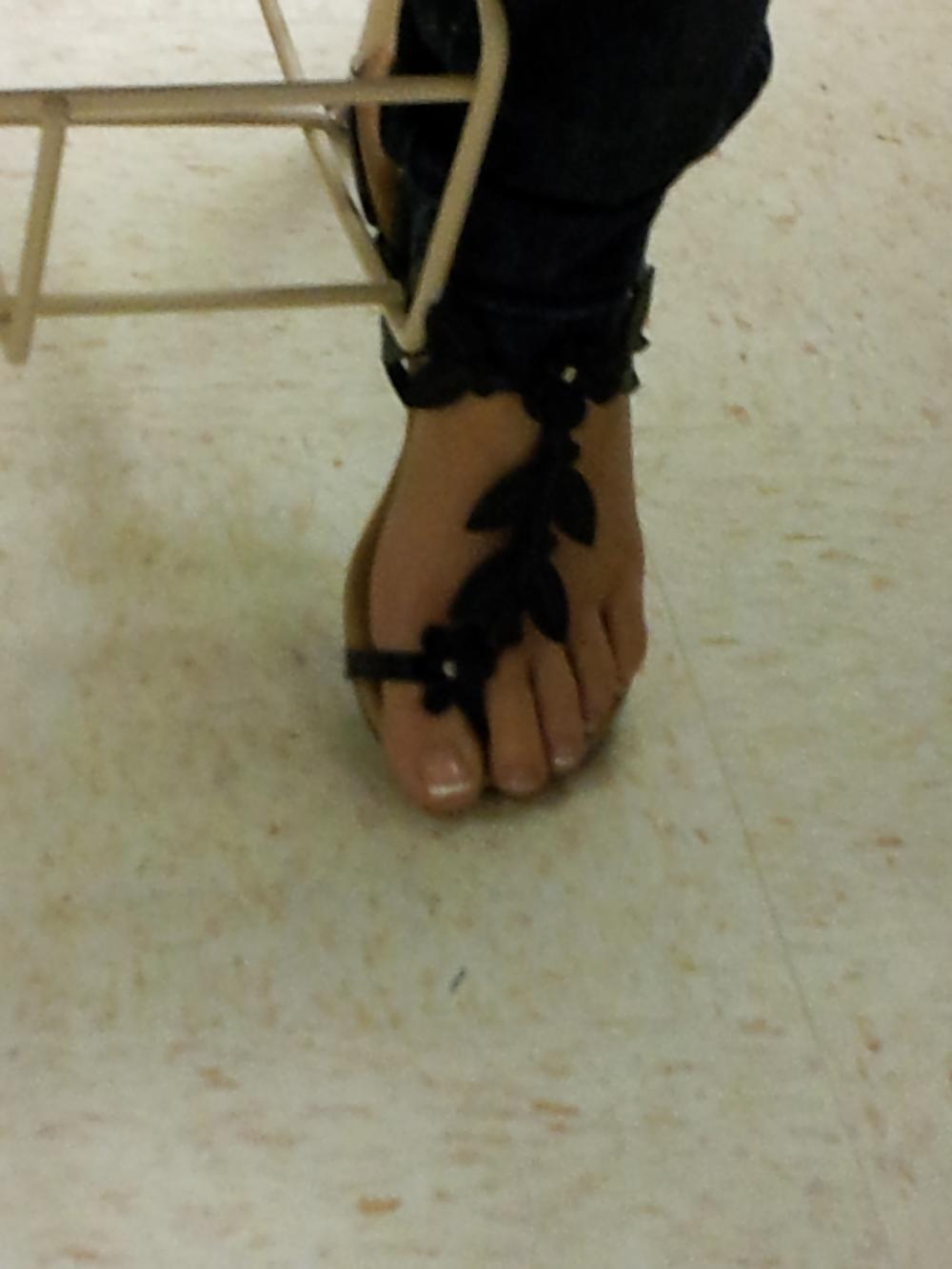 15P Candid High School Feet 3