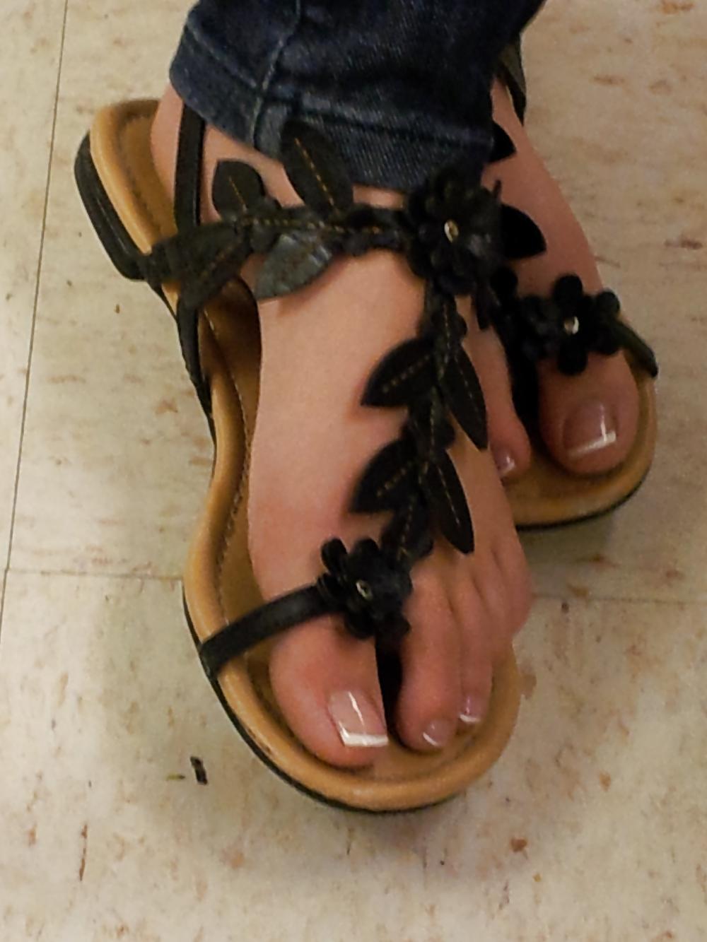 15P Candid High School Feet 3