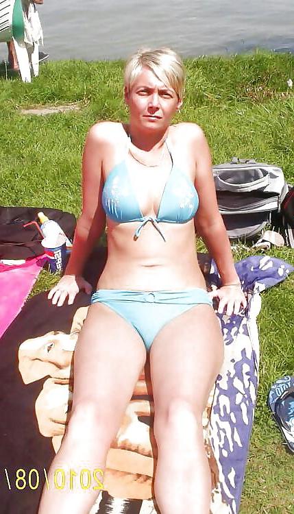 25P Swimsuit bikini bra bbw mature dressed teen big tits - 54