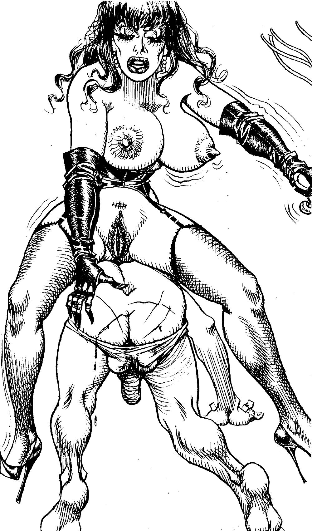 17P BDSM DRAWINGS - TRASH II