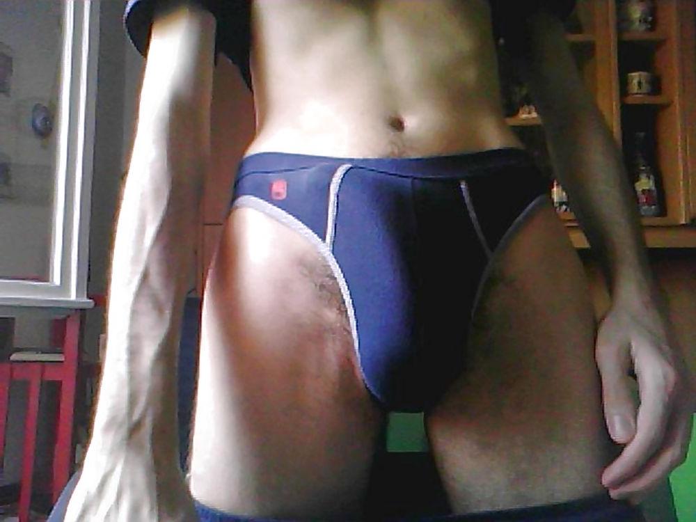 24P Jerkin off my big cock