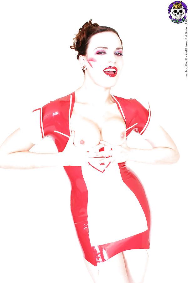 18P Rubber Nurse Dana DeArmond with Toy