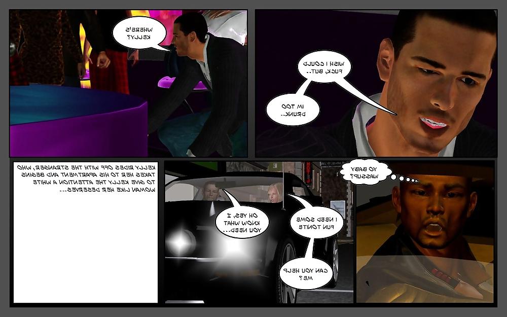 22P Interracial ComiXXX - BlackOnWhite3D - Seduced & Abandoned