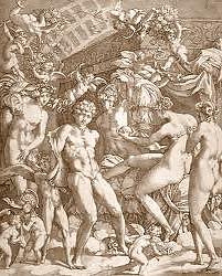 25P Erotic Drawings From The Past (Vintage) -L1390-