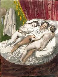 25P Erotic Drawings From The Past (Vintage) -L1390-
