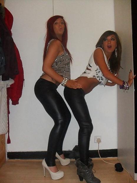 25P Leggins, Latex, Leather