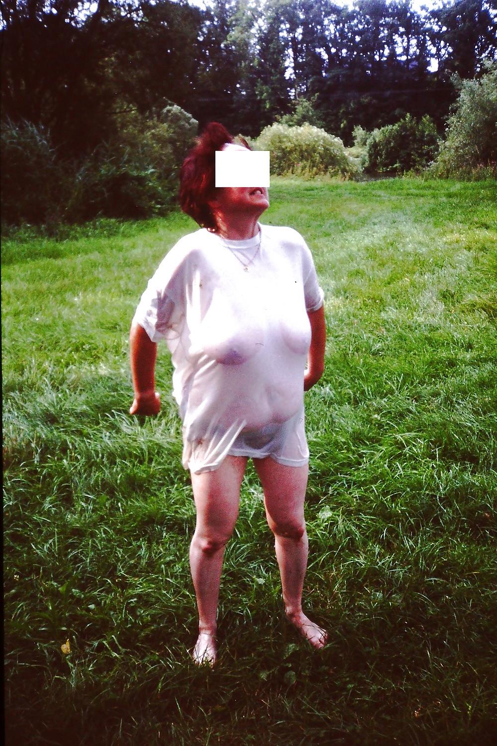 6P Ich im nassen T-Shirt - Myself in wet Shirt