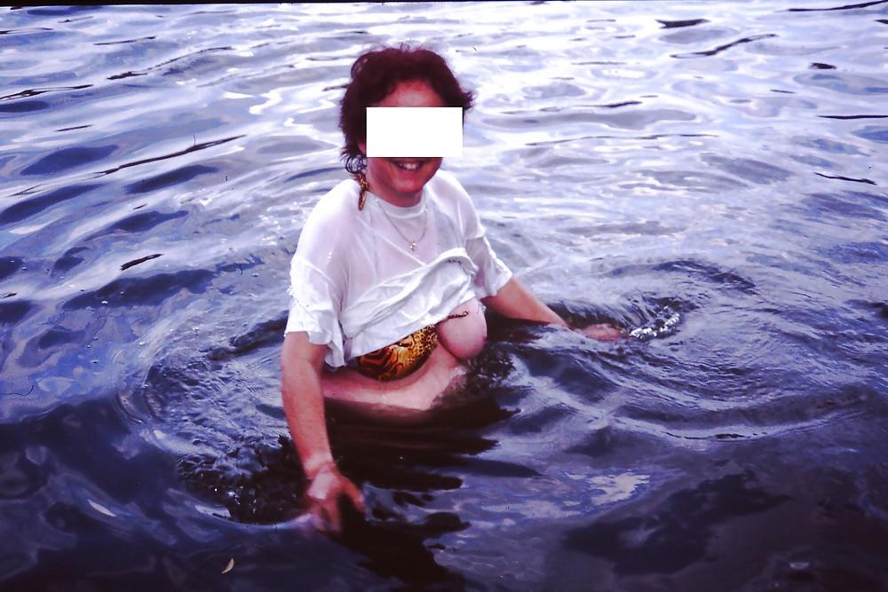 6P Ich im nassen T-Shirt - Myself in wet Shirt