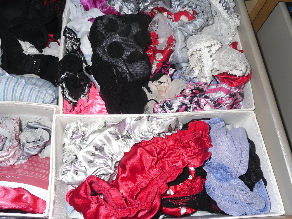 6P Wifes satin panties...
