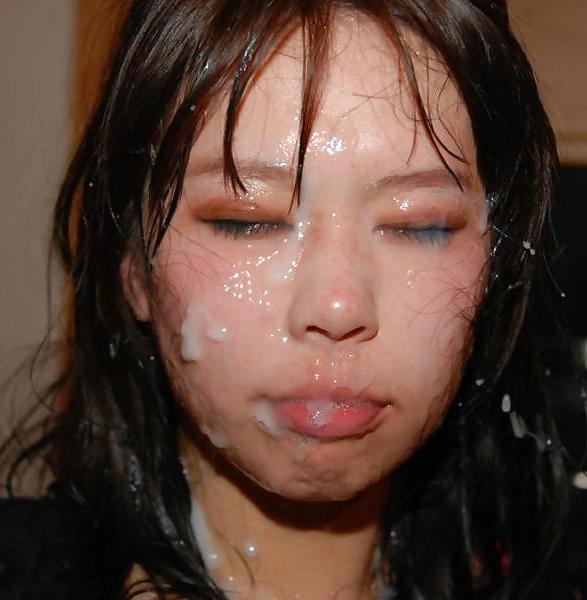 25P Bukkake faces 3