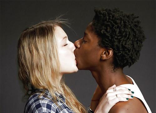 25P Interracial Kisses