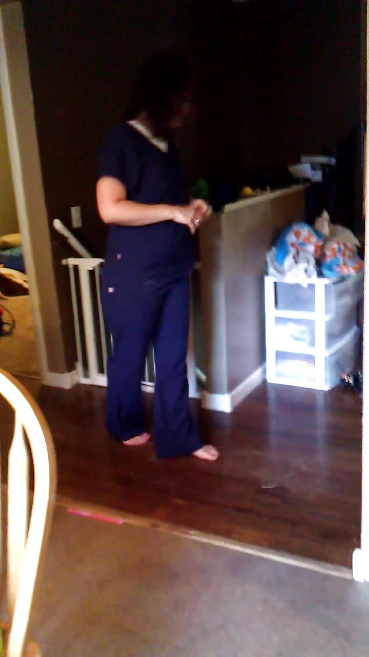 8P I need ideas for filming this nurse when she doesn't know