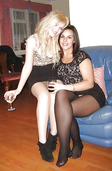 25P Big nylon babe